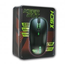 RATON LASER KEEP OUT X9CH 9 BOTONES